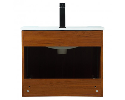 Elegant Bathroom Vanity - Teak (VF44524MTK)