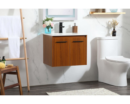 Elegant Bathroom Vanity - Teak (VF44524MTK)