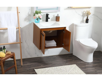 Elegant Bathroom Vanity - Teak (VF44524MTK)