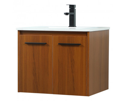 Elegant Bathroom Vanity - Teak (VF44524MTK)