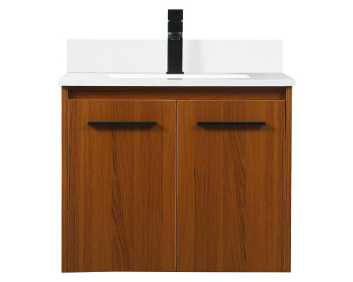 Elegant Bathroom Vanity - Teak (VF44524MTK-BS)