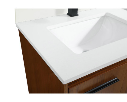 Elegant Bathroom Vanity - Teak (VF44524MTK-BS)