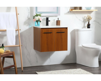 Elegant Bathroom Vanity - Teak (VF44524MTK-BS)