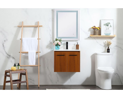 Elegant Bathroom Vanity - Teak (VF44524MTK-BS)