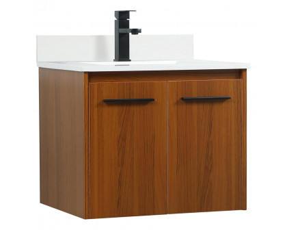 Elegant Bathroom Vanity - Teak (VF44524MTK-BS)