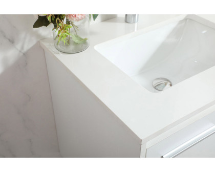 Elegant Bathroom Vanity - White (VF44524MWH)