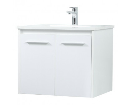 Elegant Bathroom Vanity - White (VF44524MWH)