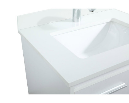 Elegant Bathroom Vanity - White (VF44524MWH-BS)