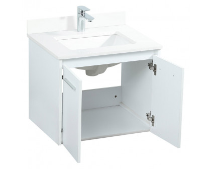 Elegant Bathroom Vanity - White (VF44524MWH-BS)