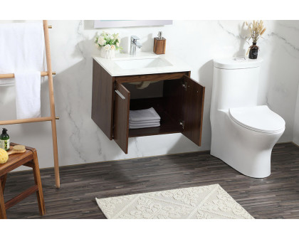 Elegant Bathroom Vanity - Walnut (VF44524MWT)