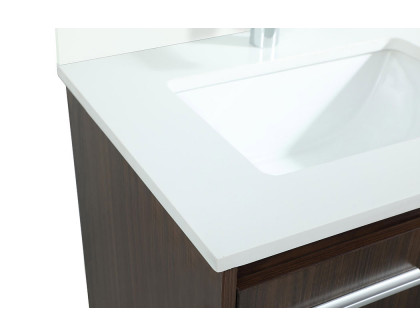 Elegant Bathroom Vanity - Walnut (VF44524MWT-BS)