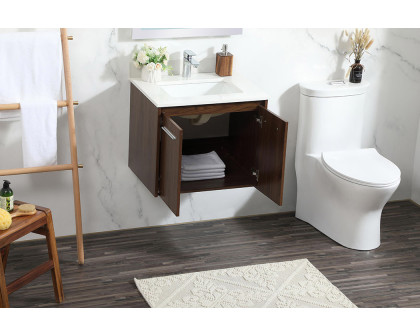 Elegant Bathroom Vanity - Walnut (VF44524MWT-BS)