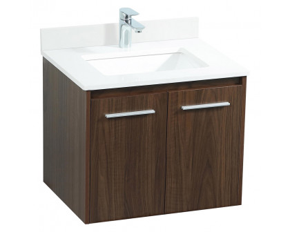 Elegant Bathroom Vanity - Walnut (VF44524MWT-BS)