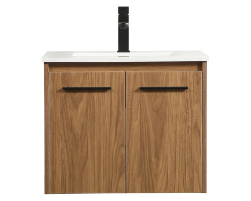 Elegant Bathroom Vanity - Walnut Brown (VF44524WB)