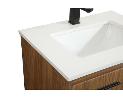 Elegant Bathroom Vanity - Walnut Brown (VF44524WB)