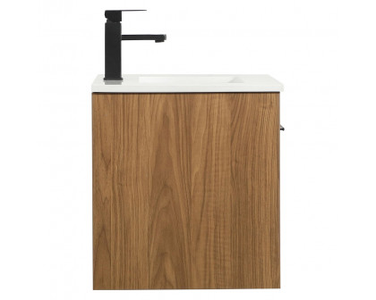 Elegant Bathroom Vanity - Walnut Brown (VF44524WB)