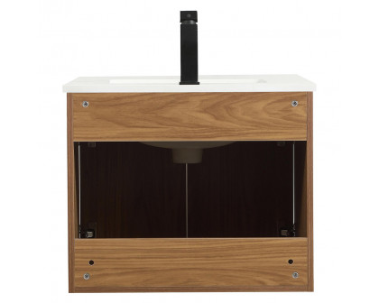 Elegant Bathroom Vanity - Walnut Brown (VF44524WB)