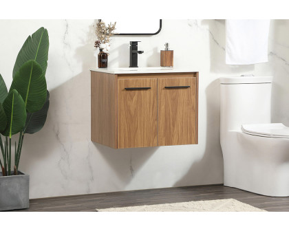 Elegant Bathroom Vanity - Walnut Brown (VF44524WB)