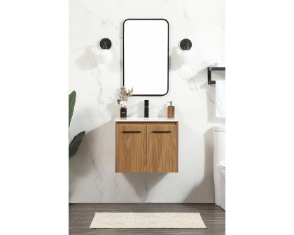 Elegant Bathroom Vanity - Walnut Brown (VF44524WB)