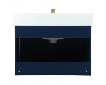 Elegant Bathroom Vanity - Blue (VF44530MBL-BS)