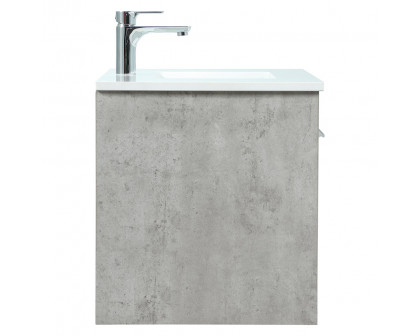 Elegant Bathroom Vanity - Concrete Gray (VF44530MCG)