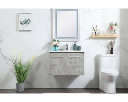 Elegant Bathroom Vanity - Concrete Gray (VF44530MCG)