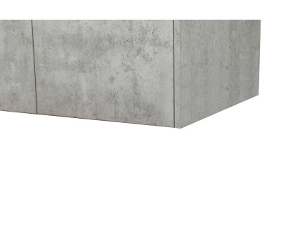 Elegant Bathroom Vanity - Concrete Gray (VF44530MCG-BS)