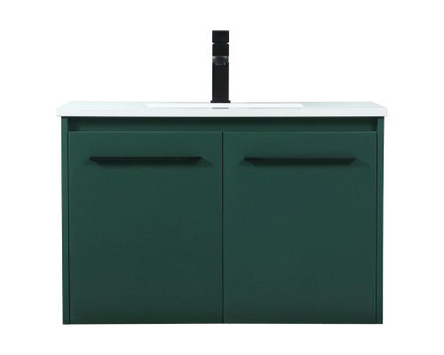 Elegant Bathroom Vanity - Green (VF44530MGN)