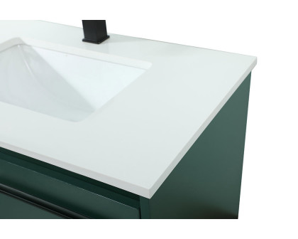 Elegant Bathroom Vanity - Green (VF44530MGN)