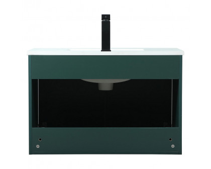 Elegant Bathroom Vanity - Green (VF44530MGN)