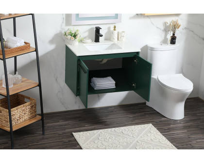 Elegant Bathroom Vanity - Green (VF44530MGN)