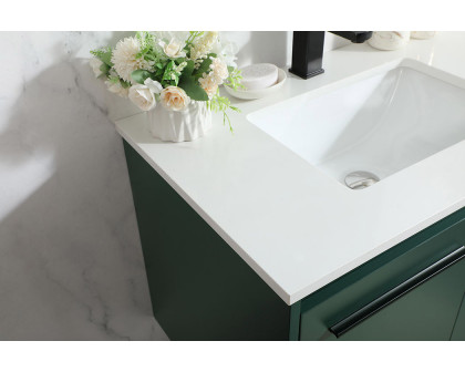 Elegant Bathroom Vanity - Green (VF44530MGN)