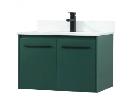 Elegant Bathroom Vanity - Green (VF44530MGN-BS)