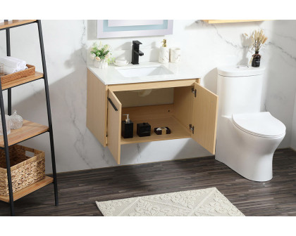 Elegant Bathroom Vanity - Maple (VF44530MMP-BS)