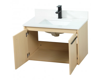 Elegant Bathroom Vanity - Maple (VF44530MMP-BS)