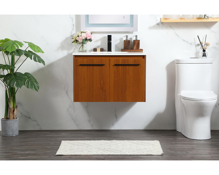 Elegant Bathroom Vanity - Teak (VF44530MTK)