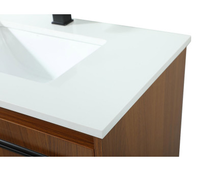 Elegant Bathroom Vanity - Teak (VF44530MTK)