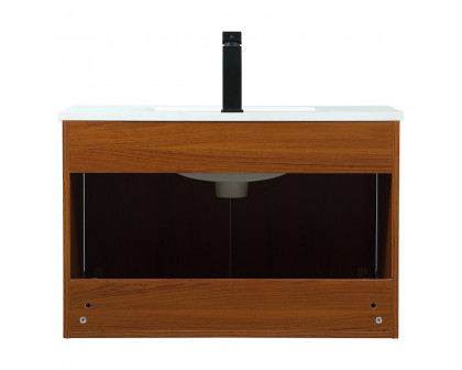 Elegant Bathroom Vanity - Teak (VF44530MTK)