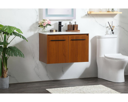 Elegant Bathroom Vanity - Teak (VF44530MTK)