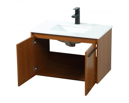 Elegant Bathroom Vanity - Teak (VF44530MTK)