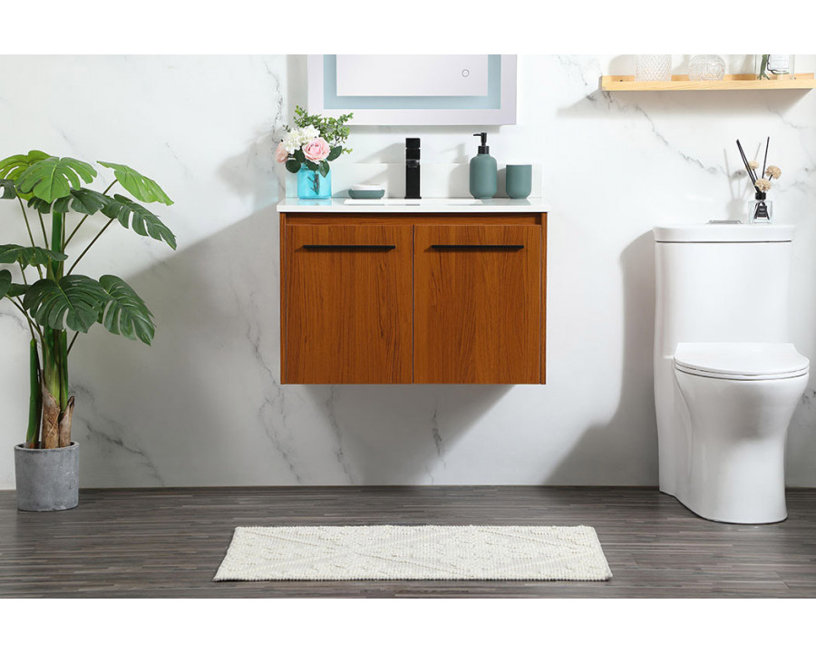 Elegant Bathroom Vanity - Teak (VF44530MTK-BS)