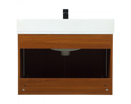 Elegant Bathroom Vanity - Teak (VF44530MTK-BS)