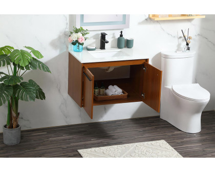 Elegant Bathroom Vanity - Teak (VF44530MTK-BS)