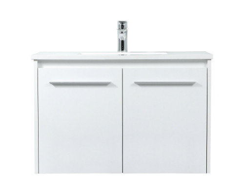 Elegant Bathroom Vanity - White (VF44530MWH)