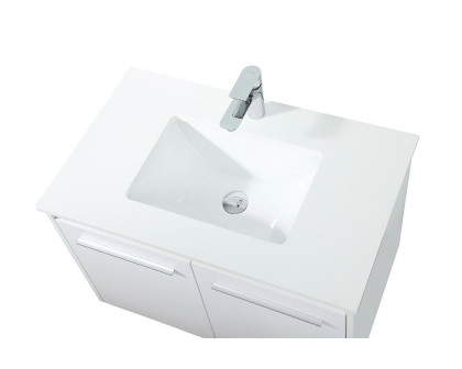 Elegant Bathroom Vanity - White (VF44530MWH)