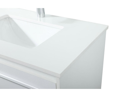 Elegant Bathroom Vanity - White (VF44530MWH)