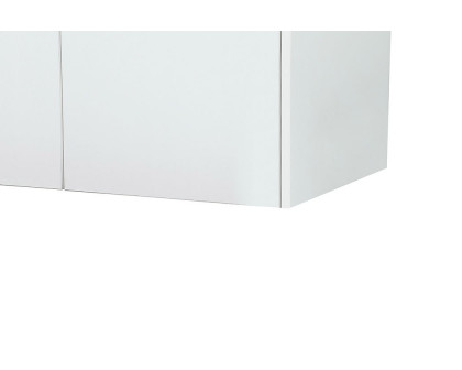 Elegant Bathroom Vanity - White (VF44530MWH)