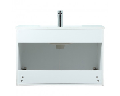 Elegant Bathroom Vanity - White (VF44530MWH)