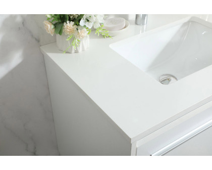 Elegant Bathroom Vanity - White (VF44530MWH)