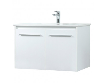 Elegant Bathroom Vanity - White (VF44530MWH)